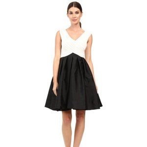 Adrianna Papell Taffeta Fit and Flare Dress